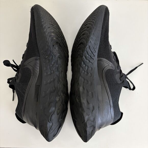 Nike React Infinity Run Flyknit Mens 9.5 Black CD4371-011